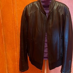 Leather jacket